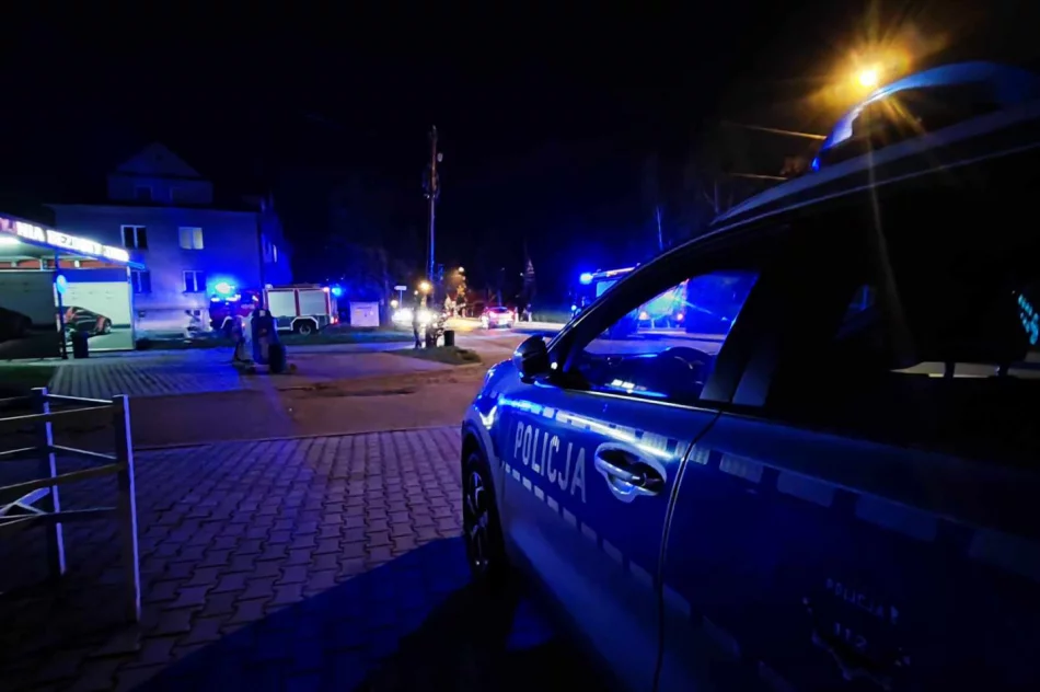 Pożar na poddaszu budynku - zdjęcie 8