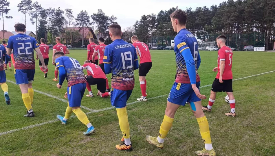 Druga porażka Limanovii. Po dwóch kolejkach bez punktu i bramki. - zdjęcie 1