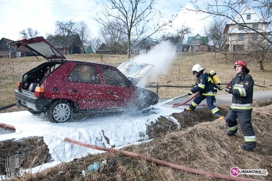 Pożar samochodu - zdjęcie 3