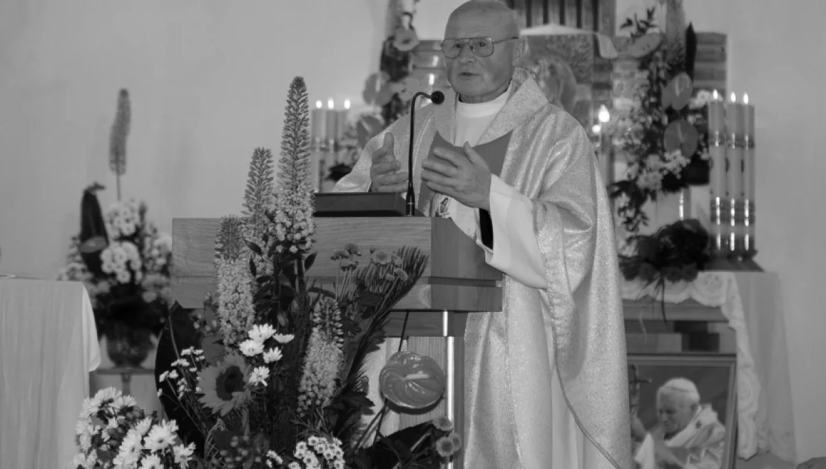 Ks. prałat Władysław Gil/fot.: UG Mszana Dolna