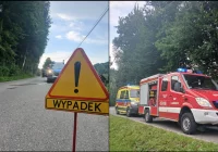 Kolizja dwóch pojazdów. Sprawca pouczony  - zdjęcie główne