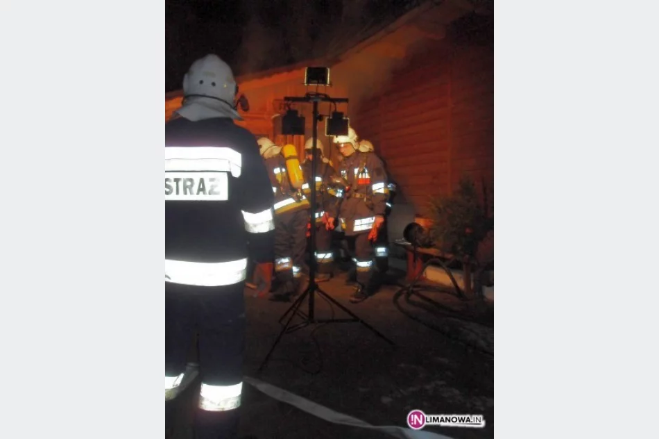 Fałszywy alarm w szpitalu, pożar w Szczawie - zdjęcie 2