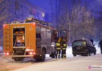 Pożar samochodu - zdjęcie główne