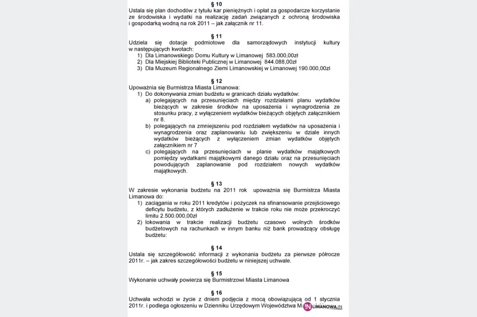 Projekt budżetu udostępniony mieszkańcom - zdjęcie 3