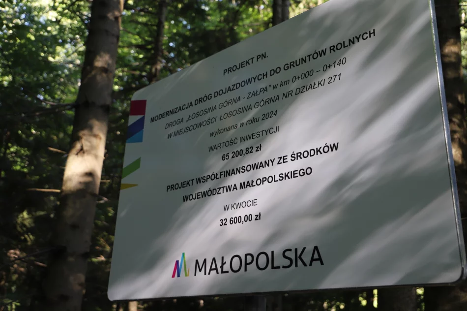 Odbiór drogi Łososina Górna – Załpa - zdjęcie 4