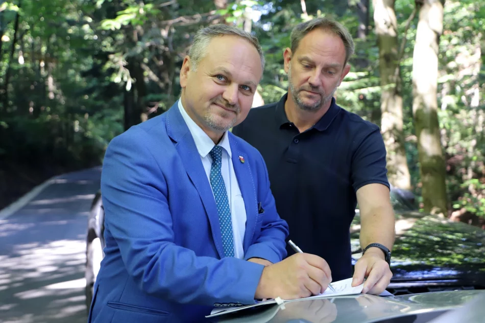 Odbiór drogi Łososina Górna – Załpa - zdjęcie 18