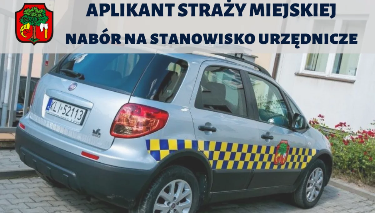 Trwa nabór na wolne stanowisko urzędnicze – aplikanta Straży Miejskiej Miasta Limanowa