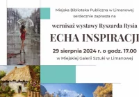 Miejska Biblioteka Publiczna zaprasza na wernisaż wystawy Ryszarda Rysia pt. ,,Echa inspiracji’’ - zdjęcie główne
