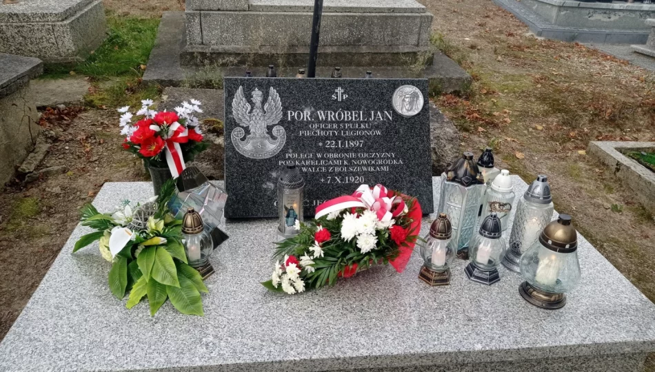 Mieszkańcy oddali hołd porucznikowi Janowi Wróblowi - zdjęcie 1