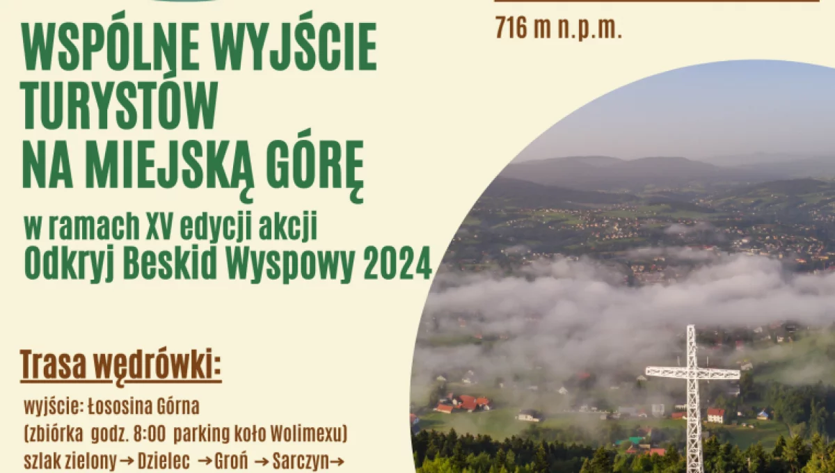 1 września odbędzie się wędrówka turystów na Miejską Górę w ramach akcji OBW