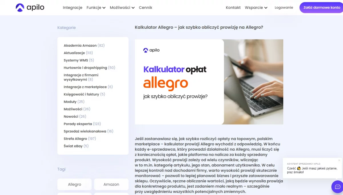 Czy kalkulator opłat Allegro jest konieczny? - Porady od Apilo