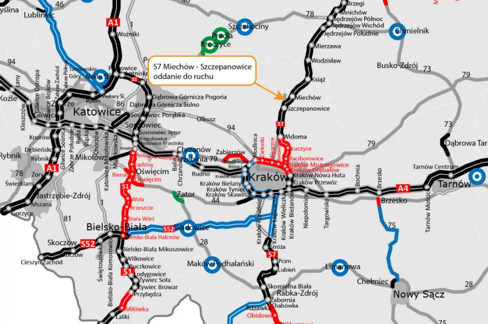 S7 z Krakowa do Warszawy z kolejnym otwartym odcinkiem drogi ekspresowej - zdjęcie 3