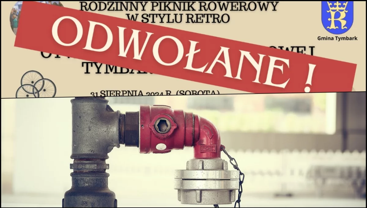 Problemy z wodą powodem odwołania imprezy? 
