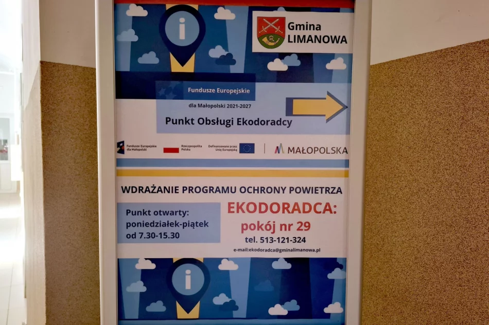 Punkt Obsługi Ekodoradcy już otwarty w Gminie Limanowa - zdjęcie 2