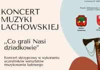 Zaproszenie na koncert muzyki lachowskiej w Muzeum Regionalnym Ziemi Limanowskiej - zdjęcie główne