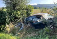 22-letni kierowca zabrany do szpitala - zdjęcie główne