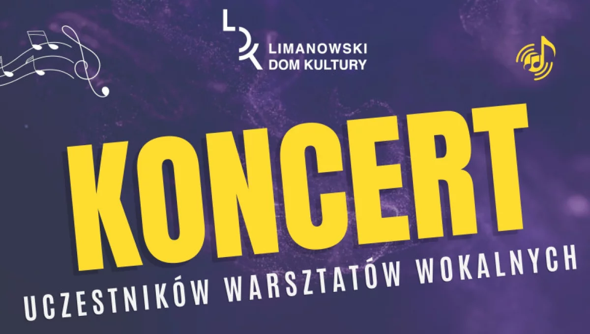 Koncert podsumowujący warsztaty wokalne!