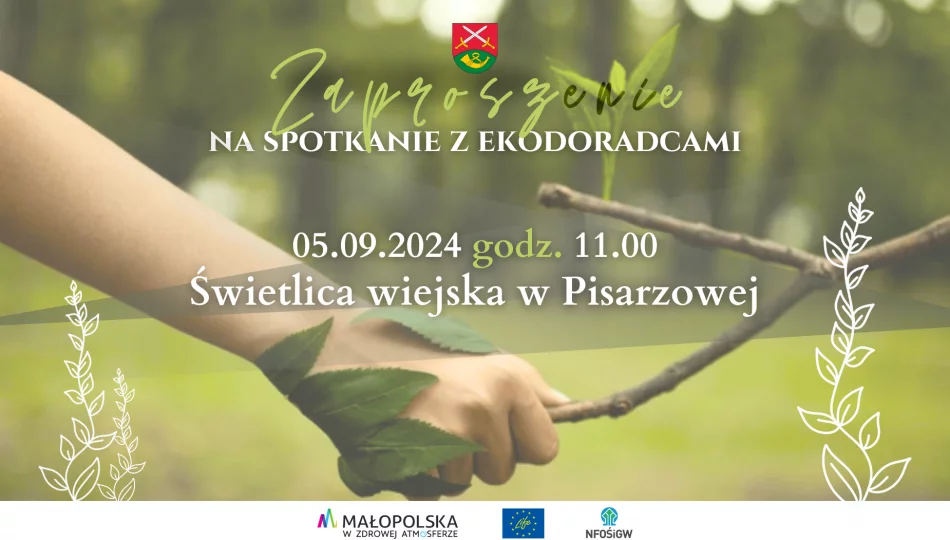 Zaproszenie na spotkanie z Ekodoradcami - zdjęcie 1