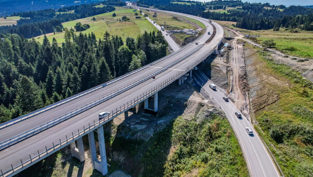 Otwarto 16 km odcinek nowej Zakopianki