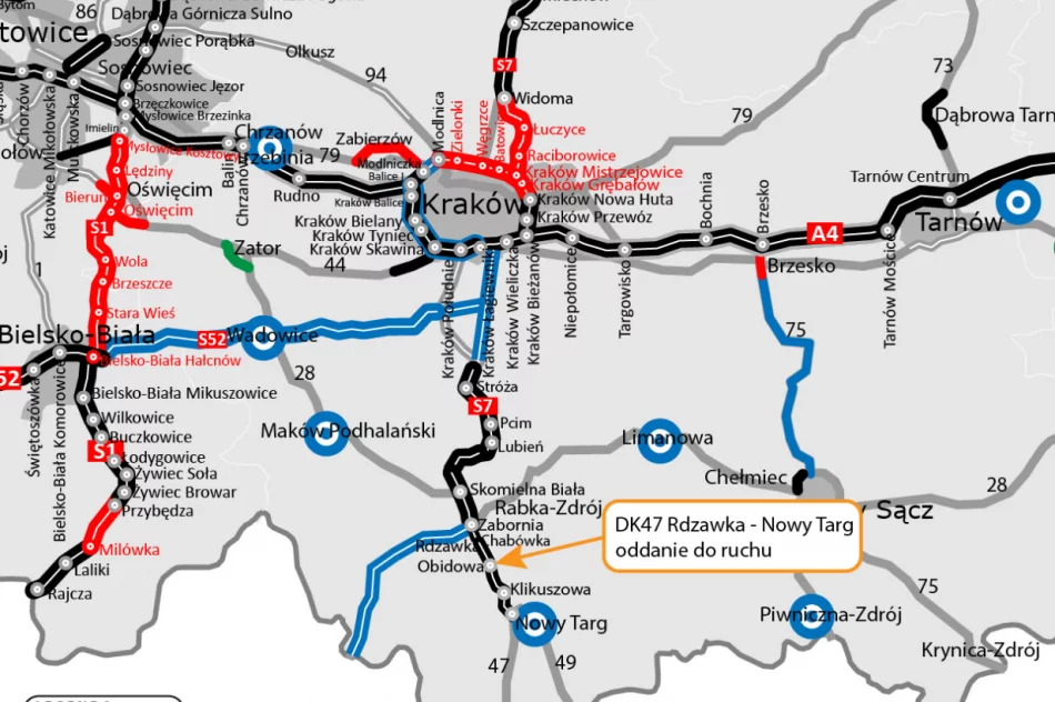 Otwarto 16 km odcinek nowej Zakopianki - zdjęcie 6