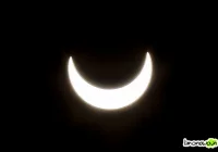 Częściowe zaćmienie Słońca widziane z Limanowej - zdjęcie główne