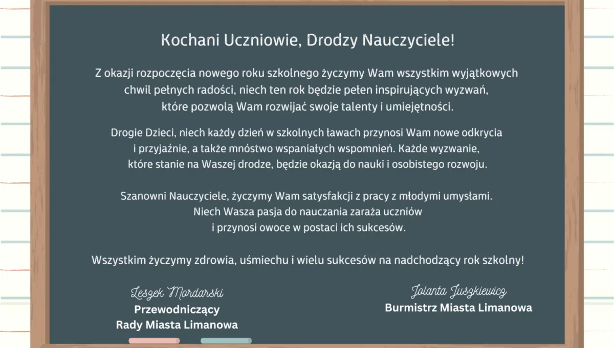 Nowy rok szkolny 2024/2025