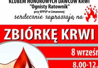 Druhowie z OSP Limanowa po raz kolejny zapraszają do udziału w zbiórce krwi - zdjęcie główne