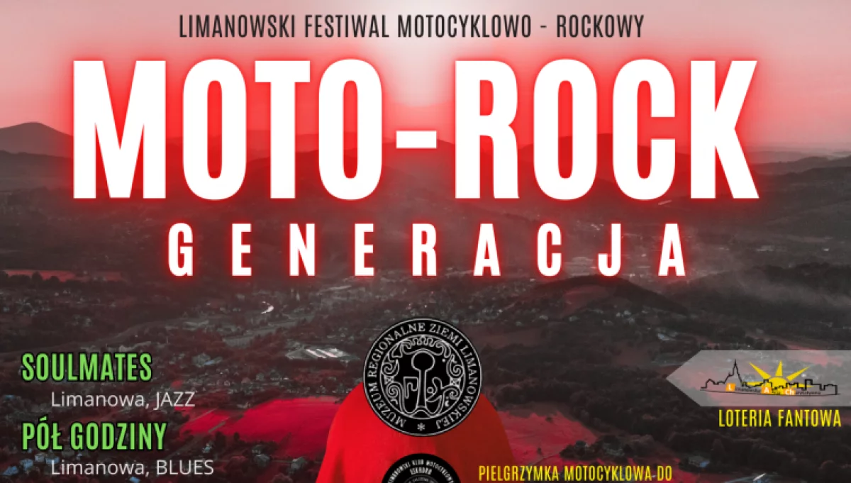 MOTO-ROCK GENERACJA: Pierwsza Edycja Festiwalu w Limanowej