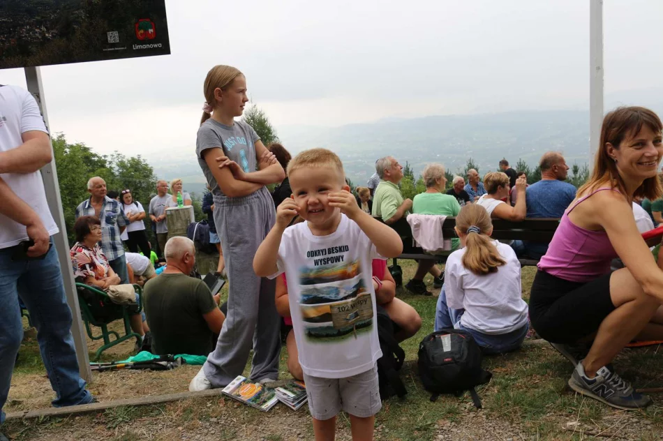  W niedzielę 1 września w ramach akcji „Odkryj Beskid Wyspowy” turyści spotkali się na Miejskiej Górze - zdjęcie 20