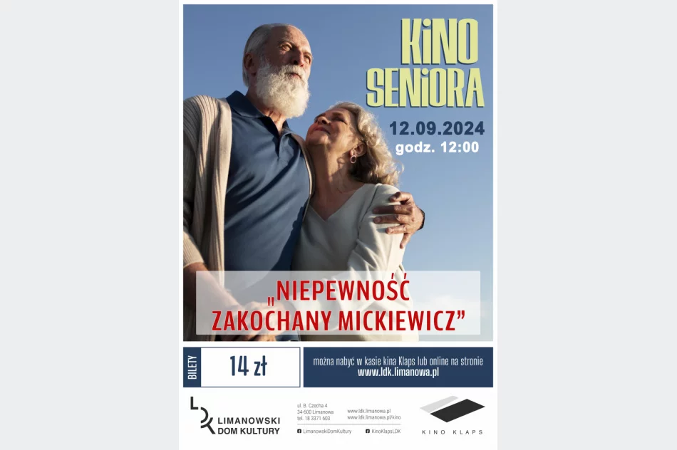  "Niepewność. Zakochany Mickiewicz" 12 września w Kinie Seniora - zdjęcie 2