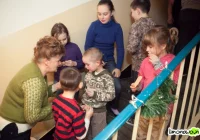 Wigilia na schodach - zdjęcie główne