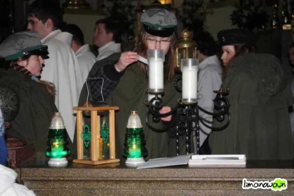 Betlejemskie Światło Pokoju w Limanowej - zdjęcie 2