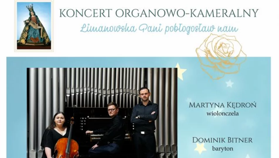 22 września w bazylice limanowskiej odbędzie się koncert organowo-kameralny - zdjęcie 1