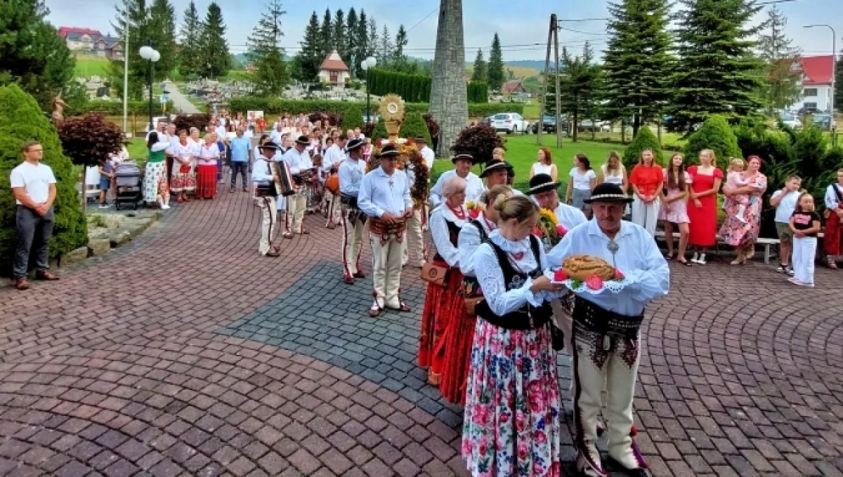 Dożynki w Łętowem/fot.: UG Mszana Dolna