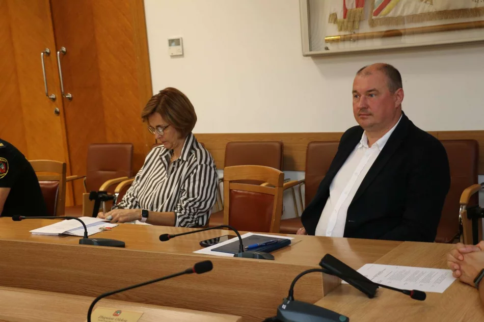9 września | Posiedzenie Zespołu Zarządzania Kryzysowego Miasta Limanowa - zdjęcie 5