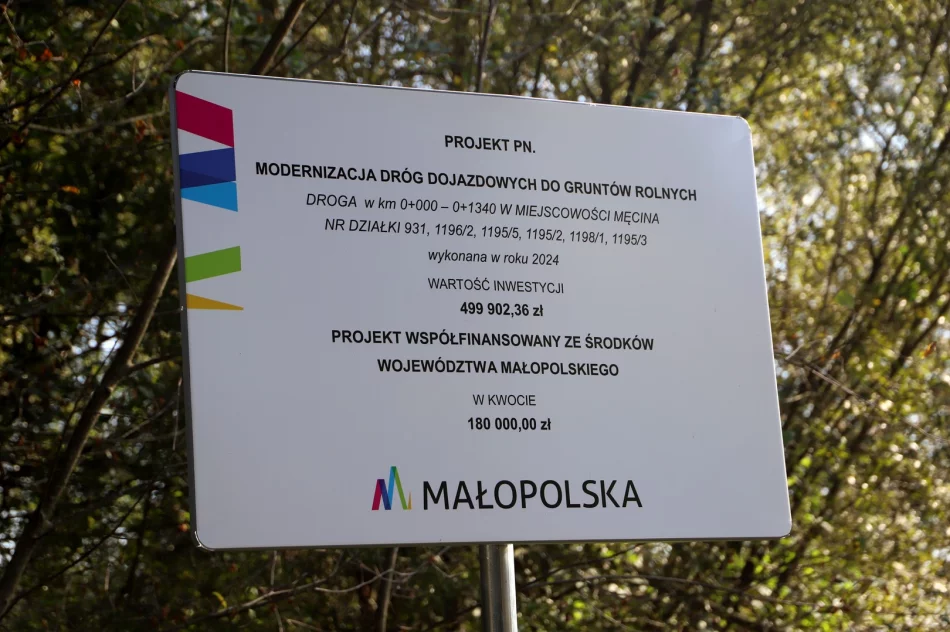 Odbiór wyremontowanych dróg w Męcinie i Siekierczynie - zdjęcie 17