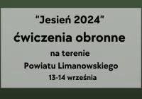 Powiatowe ćwiczenia obronne „Jesień 2024” - zdjęcie główne