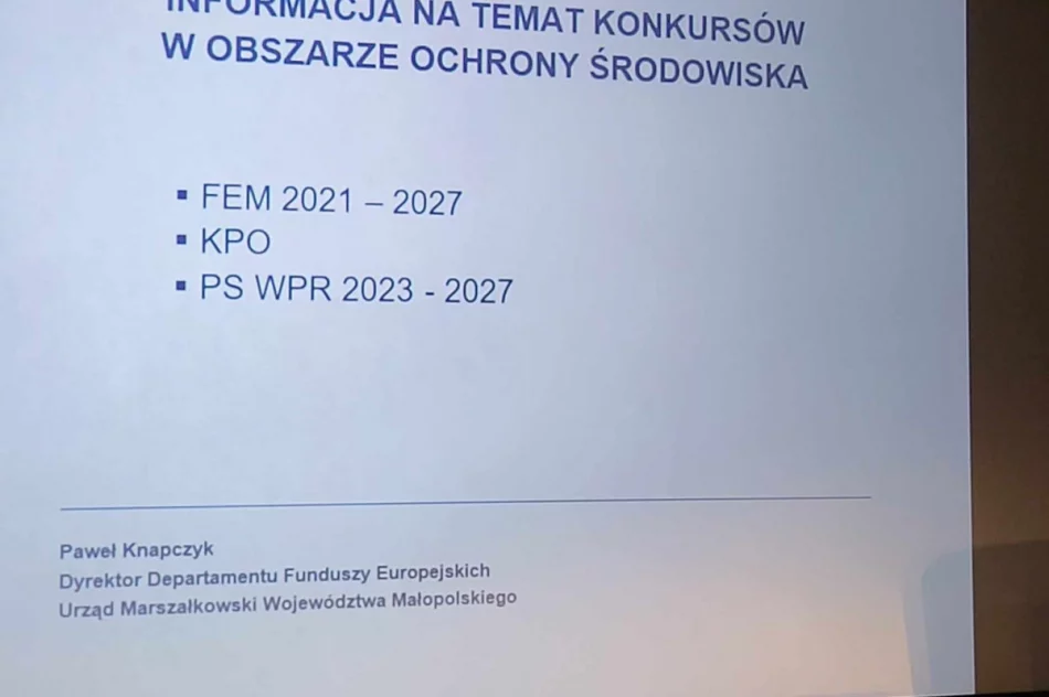 11 września | Finansowanie projektów w obszarze środowiska - zdjęcie 5