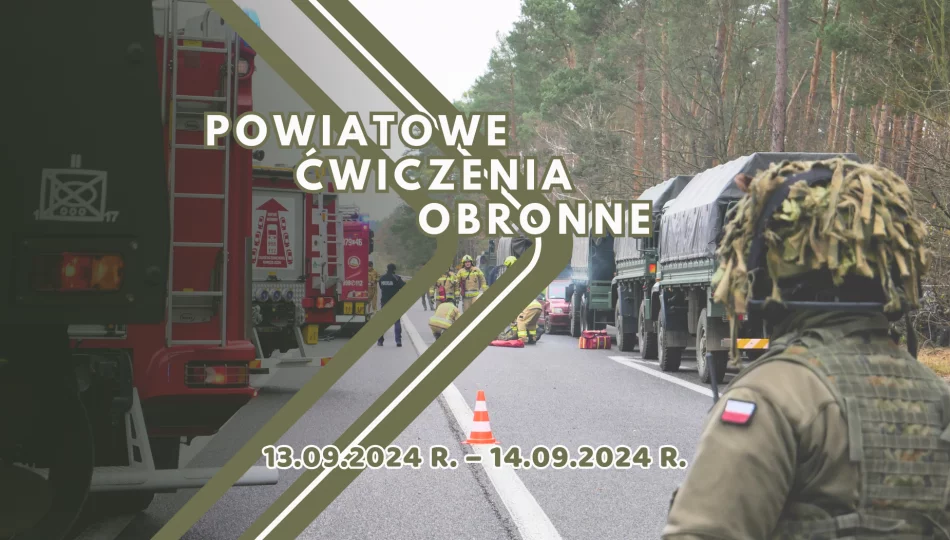 Gmina Limanowa weźmie udział w Powiatowych Ćwiczeniach Obronnych pk. „Jesień 2024" - zdjęcie 1