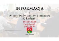 Informacja o IV sesji Rady Gminy Limanowa IX kadencji - zdjęcie główne