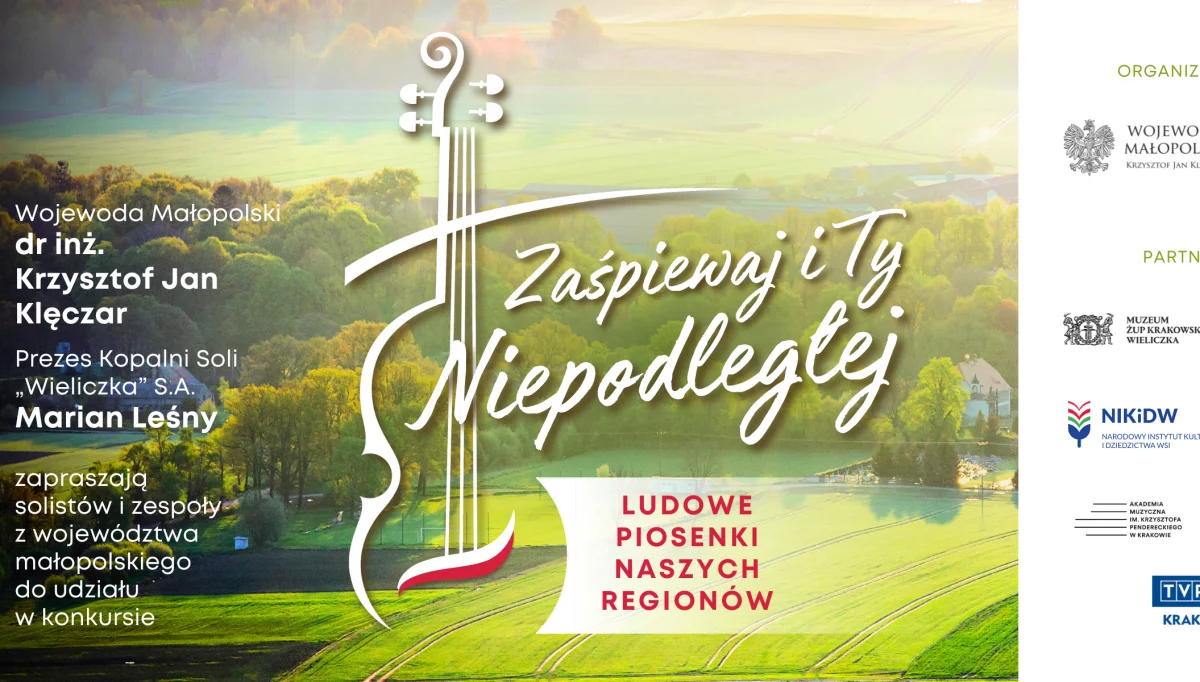 Zaproszenie do udziału w konkursie „zaŚPIEWAJ I TY NIEPODLEGŁEJ!”
