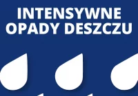 Informacja dotycząca prognozowanych intensywnych opadów deszczu - zdjęcie główne