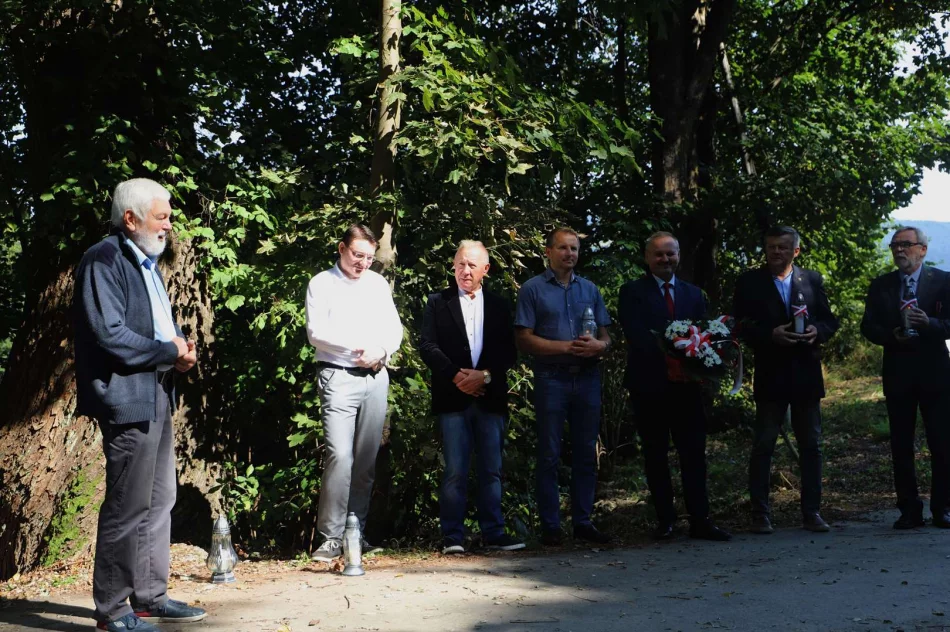  W Mordarce na Cieniawie uczczono pamięć poległych mieszkańców Limanowej - zdjęcie 9
