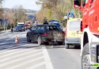 Wypadek przyblokował miasto - zdjęcie główne