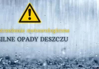 Ostrzeżenie meteorologiczne – silne opady deszczu - zdjęcie główne