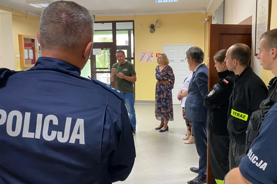 Ćwiczenia obronne z „akcją jodową” w gminie Tymbark - zdjęcie 3