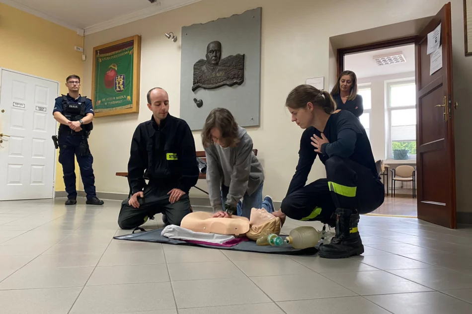 Ćwiczenia obronne z „akcją jodową” w gminie Tymbark - zdjęcie 5