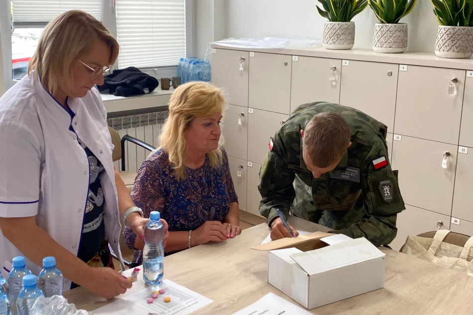 Ćwiczenia obronne z „akcją jodową” w gminie Tymbark - zdjęcie 6