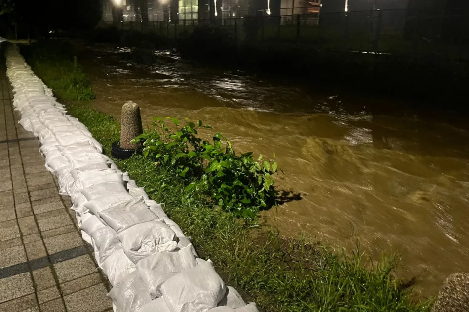 Opolskie: ewakuacja w Morowie i Głuchołazach z powodu zagrożenia powodziowego - zdjęcie 5