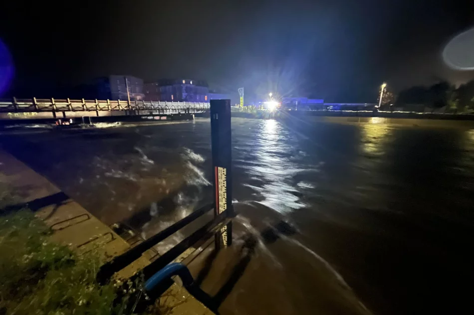 Opolskie: ewakuacja w Morowie i Głuchołazach z powodu zagrożenia powodziowego - zdjęcie 9